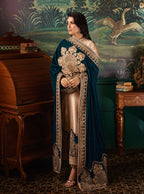03-Piece Embroidered Maysoor Suit - Ready To Wear
