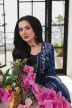 03-Piece Lawn Suit With Embroidery - Ready To Wear