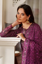 03-Piece Printed Lawn suit - Ready To Wear