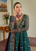 03 Piece Luxury Embroidered Chiffon  Suit - Ready to Wear