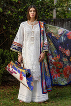 03-Piece Heavy Embroidered Lawn Suit - Ready  To Wear
