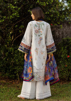 03-Piece Heavy Embroidered Lawn Suit - Ready  To Wear