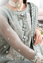 3  Piece Stitched Chiffon Suit