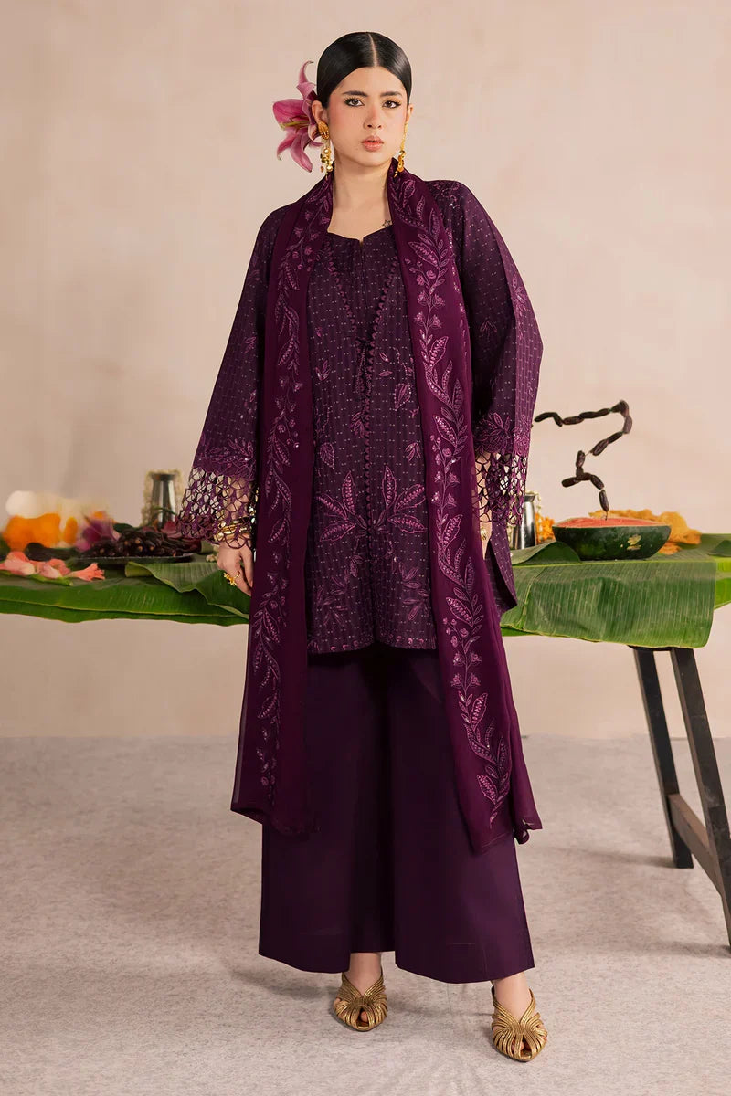 03-Piece Pure Cotton Suit - Ready to wear