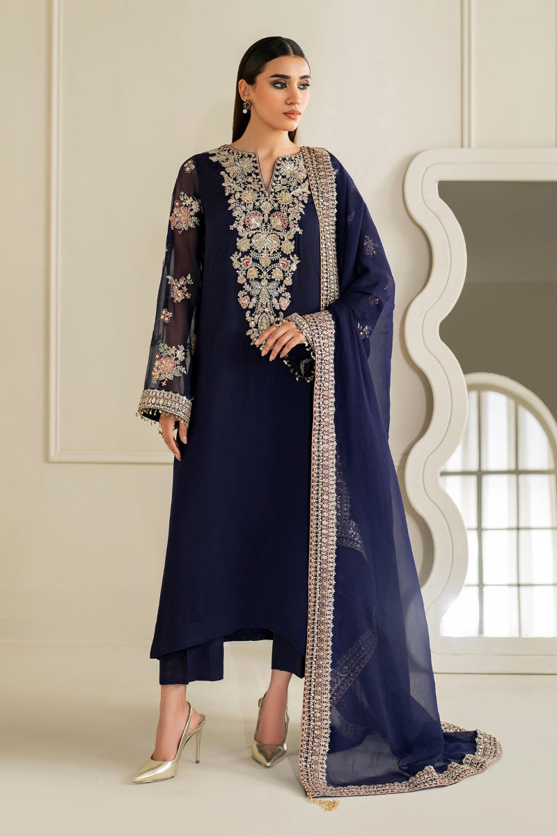 Baroque  with  Pure Chiffon Suit
