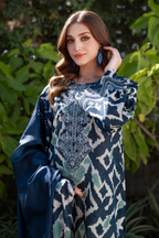 03-Piece Lawn Suit With Embroidery - Ready To Wear