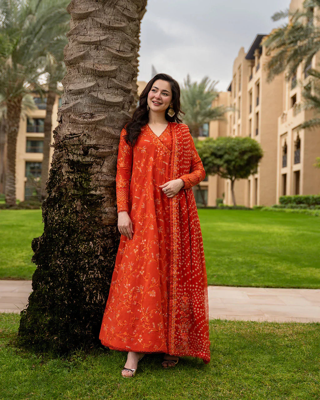 03-Piece Lawn Suit With Embroidery - Ready To Wear