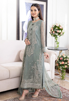 3  Piece Stitched Chiffon Suit
