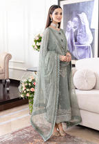 3  Piece Stitched Chiffon Suit