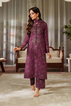 03-Piece Printed Lawn suit - Ready To Wear