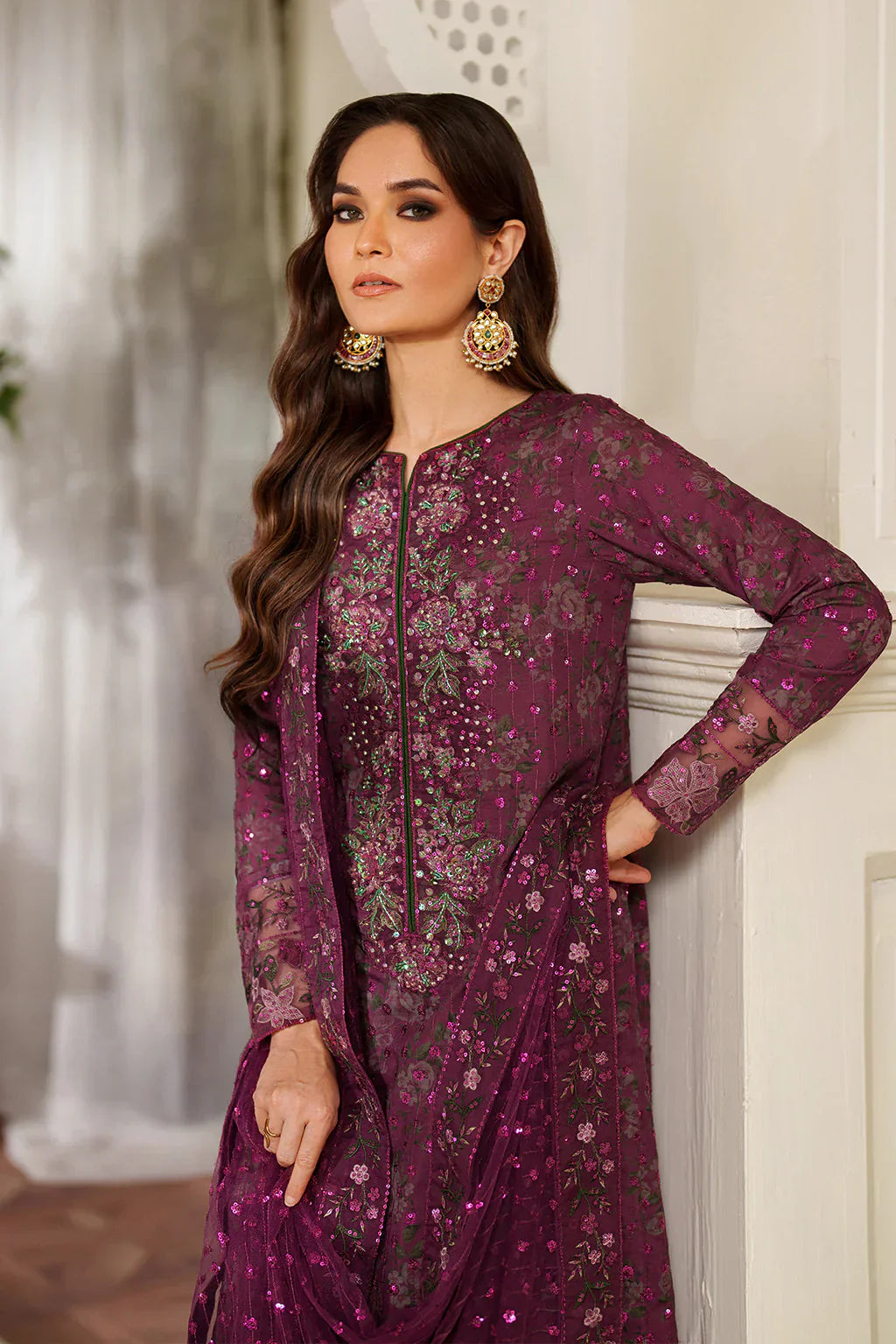 03-Piece Printed Lawn suit - Ready To Wear