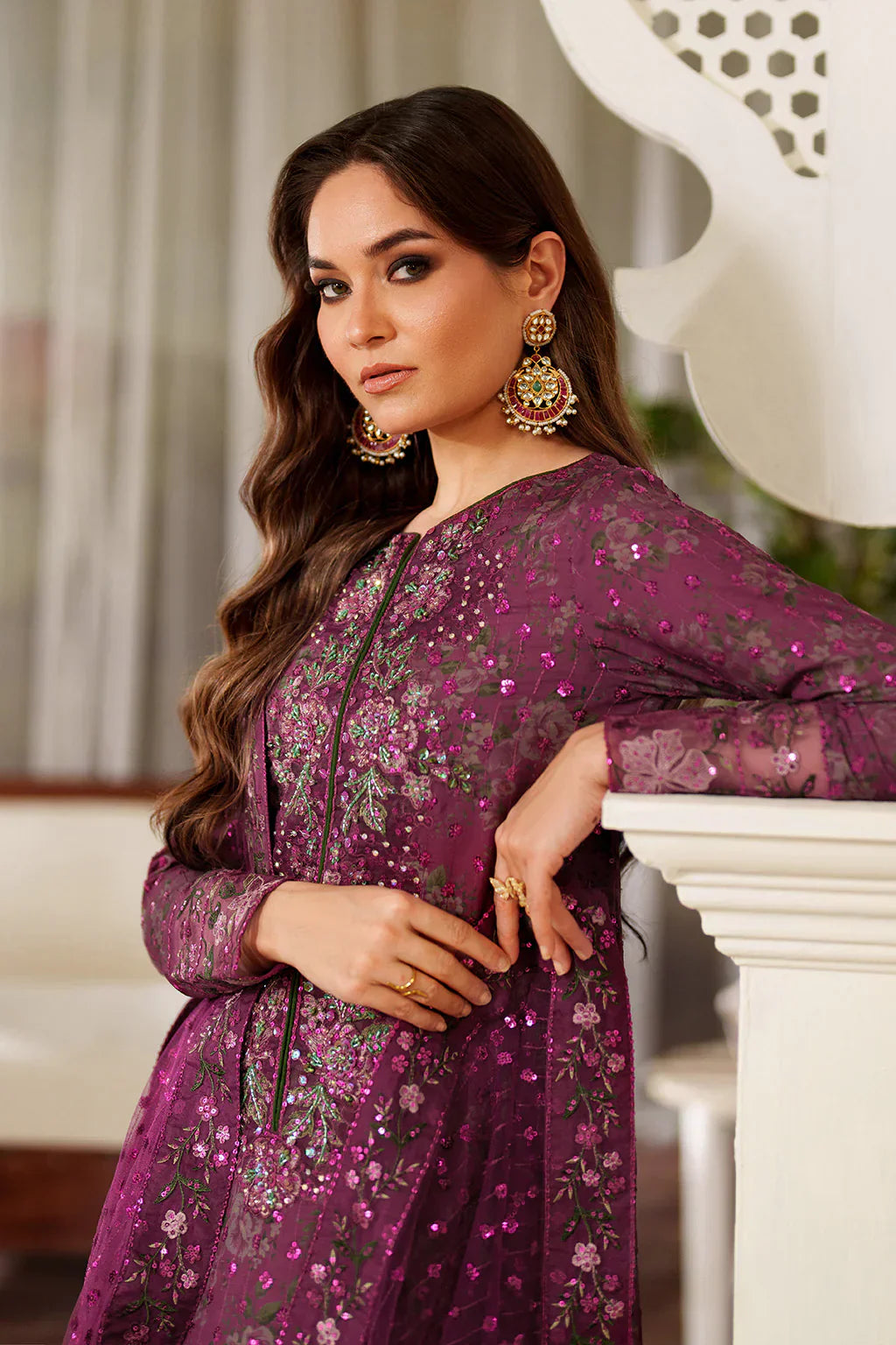 03-Piece Printed Lawn suit - Ready To Wear