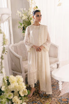 03-Piece Embroidered Chiffon Suit - Ready  To Wear