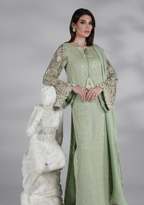 03-Piece Embroidered Chiffon Suit - Ready  To  Wear