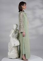 03-Piece Embroidered Chiffon Suit - Ready  To  Wear