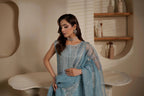 3  Piece  Stitched Organza suit - Ready to Wear