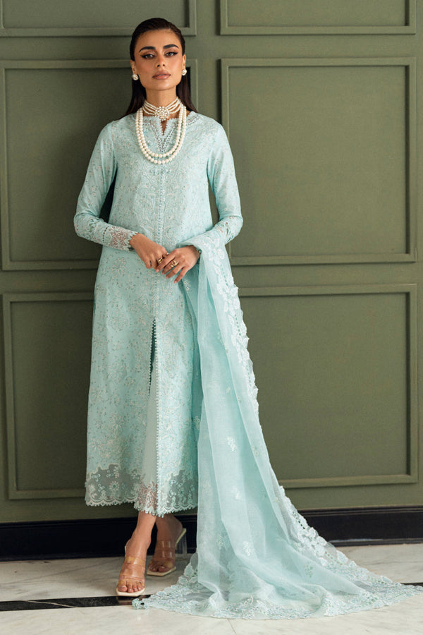 03-Piece Printed Lawn Suit - Ready To Wear