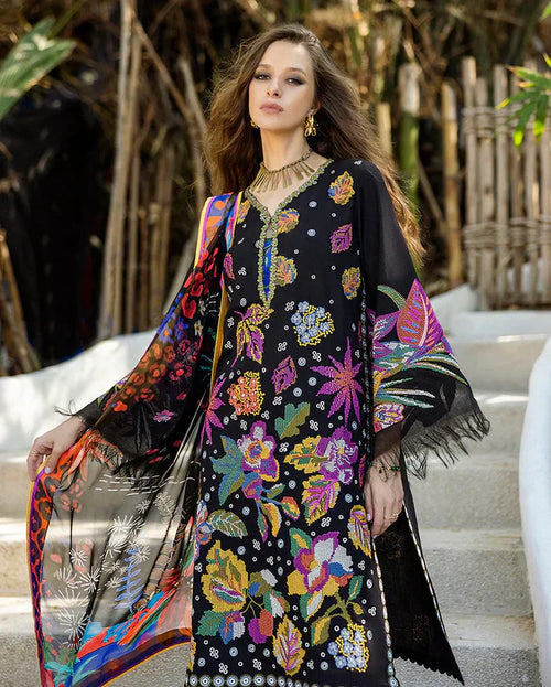 03-Piece Lawn Suit - Ready To Wear