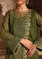 3  Piece Stitched Chiffon Suit - Ready to Wear