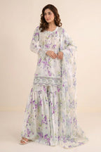 03-Piece Printed Lawn Suit - Ready To Wear
