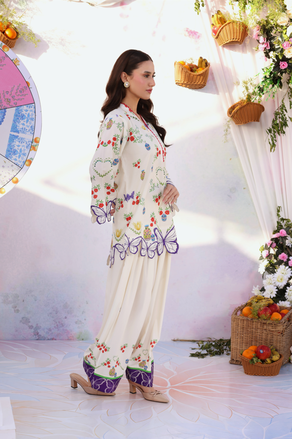03-Piece Multi-Embroidered Lawn Suit - Ready To Wear