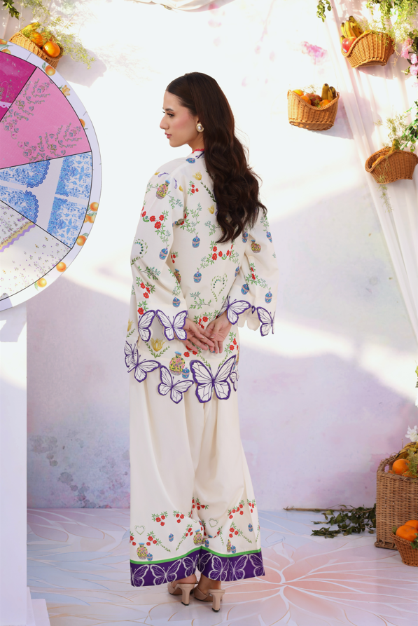 03-Piece Multi-Embroidered Lawn Suit - Ready To Wear