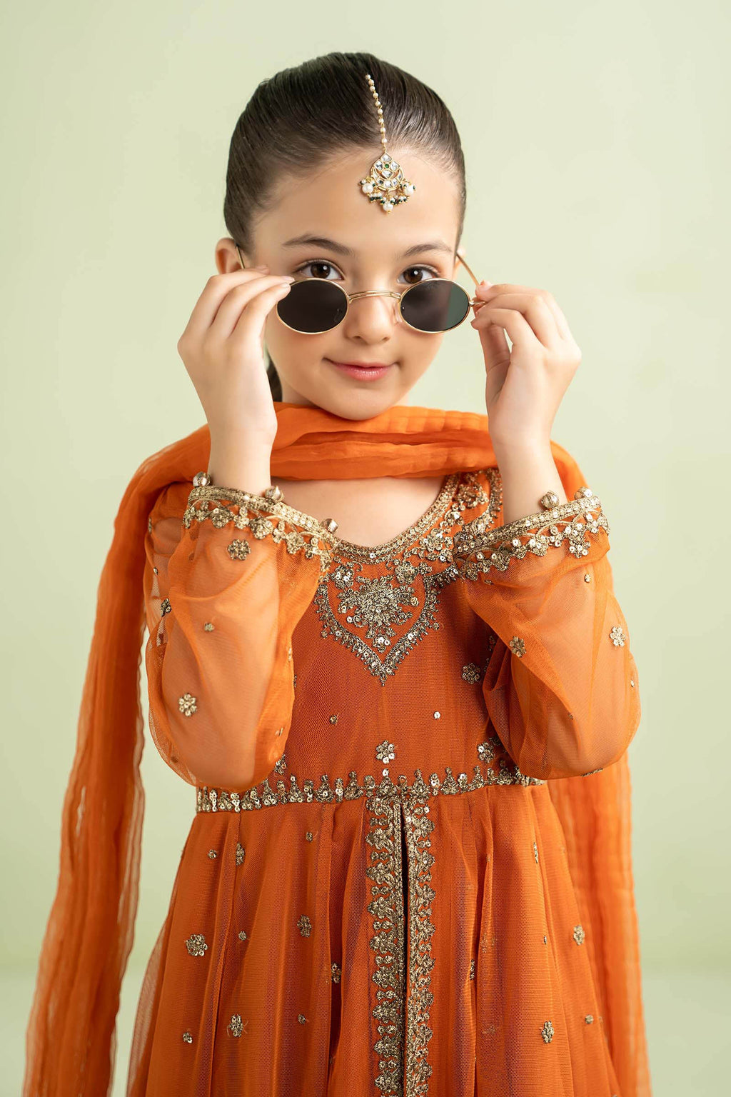 03 Piece  Embroidered Chiffon Suit - Ready to Wear