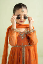 03 Piece  Embroidered Chiffon Suit - Ready to Wear