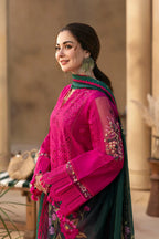 Multi Thread Embroided Suit With Chiffon Dupatta
 | 03-Pcs Stitched