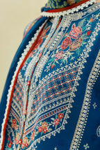 03-Piece Lawn Suit With Embroidery - Ready To Wear