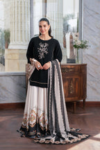 03 Piece Luxury Silk Suit - Ready To Wear