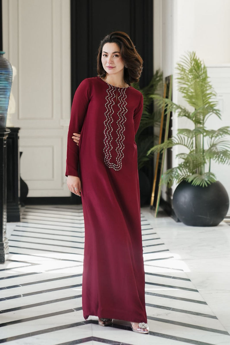 03-Piece Luxury Silk Suit - Ready  To Wear