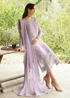 03-Piece Embroidered Chiffon Suit - Ready To Wear