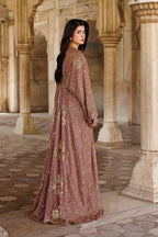 Luxury Formal Chiffon Kaftan Suit - Ready to Wear