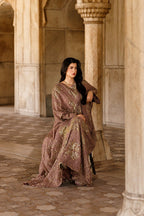 Luxury Formal Chiffon Kaftan Suit - Ready to Wear