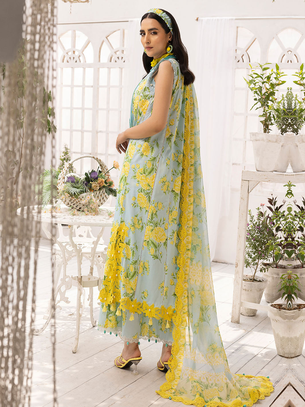 Premium Lawn & Silk Suit