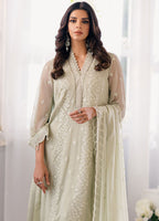 03-piece Sequence Embroidered Chiffon Suit - Ready To Wear