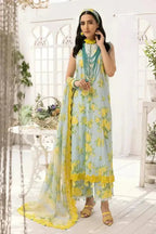 Premium Lawn & Silk Suit