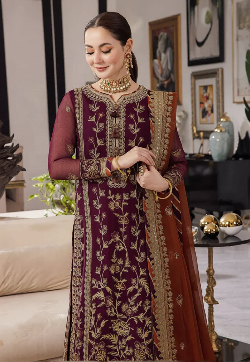 Chiffon 3-Piece Suit